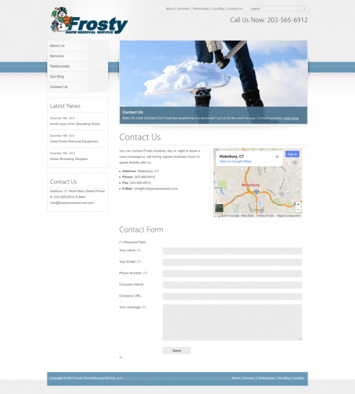 website frosty
